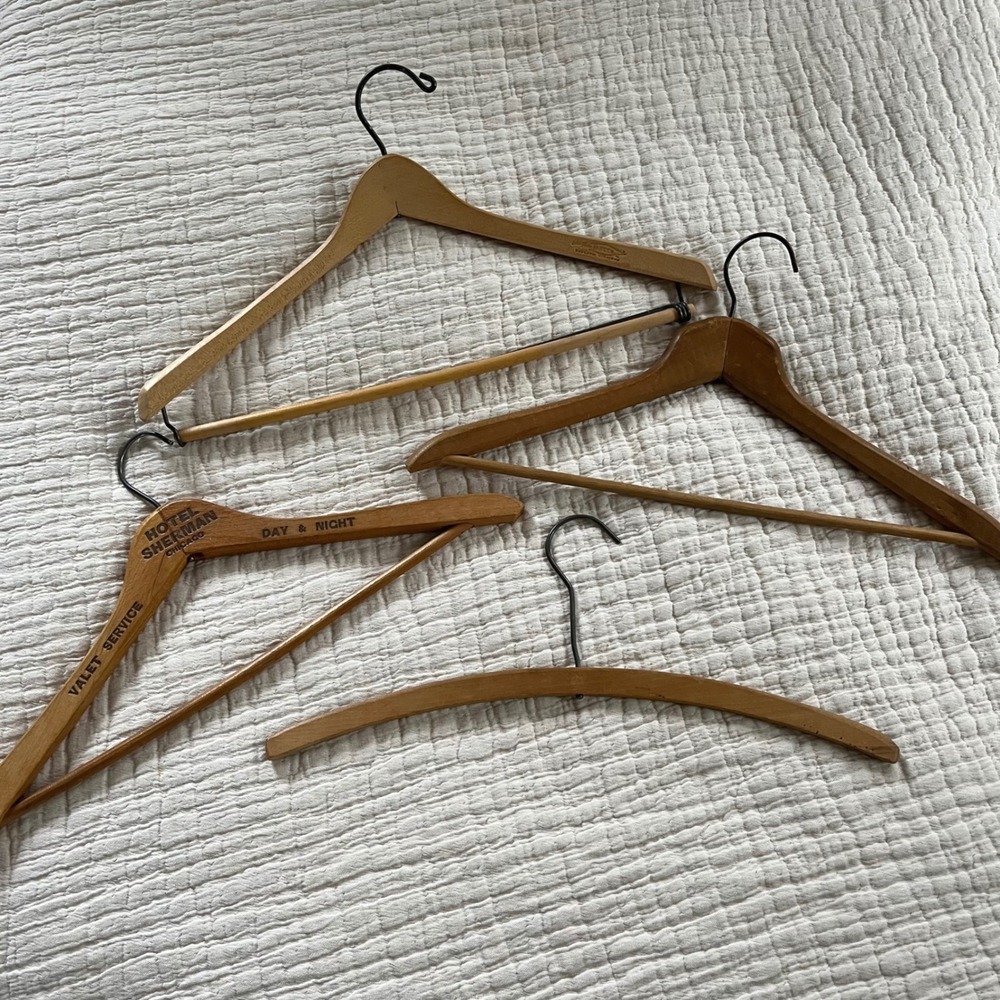 Vintage Wooden Hangers (4)